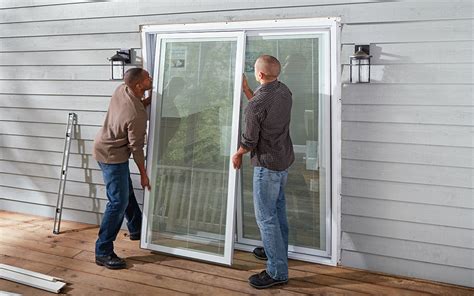 how to replace a sliding glass door - and why you should consider energy efficiency when choosing new windows